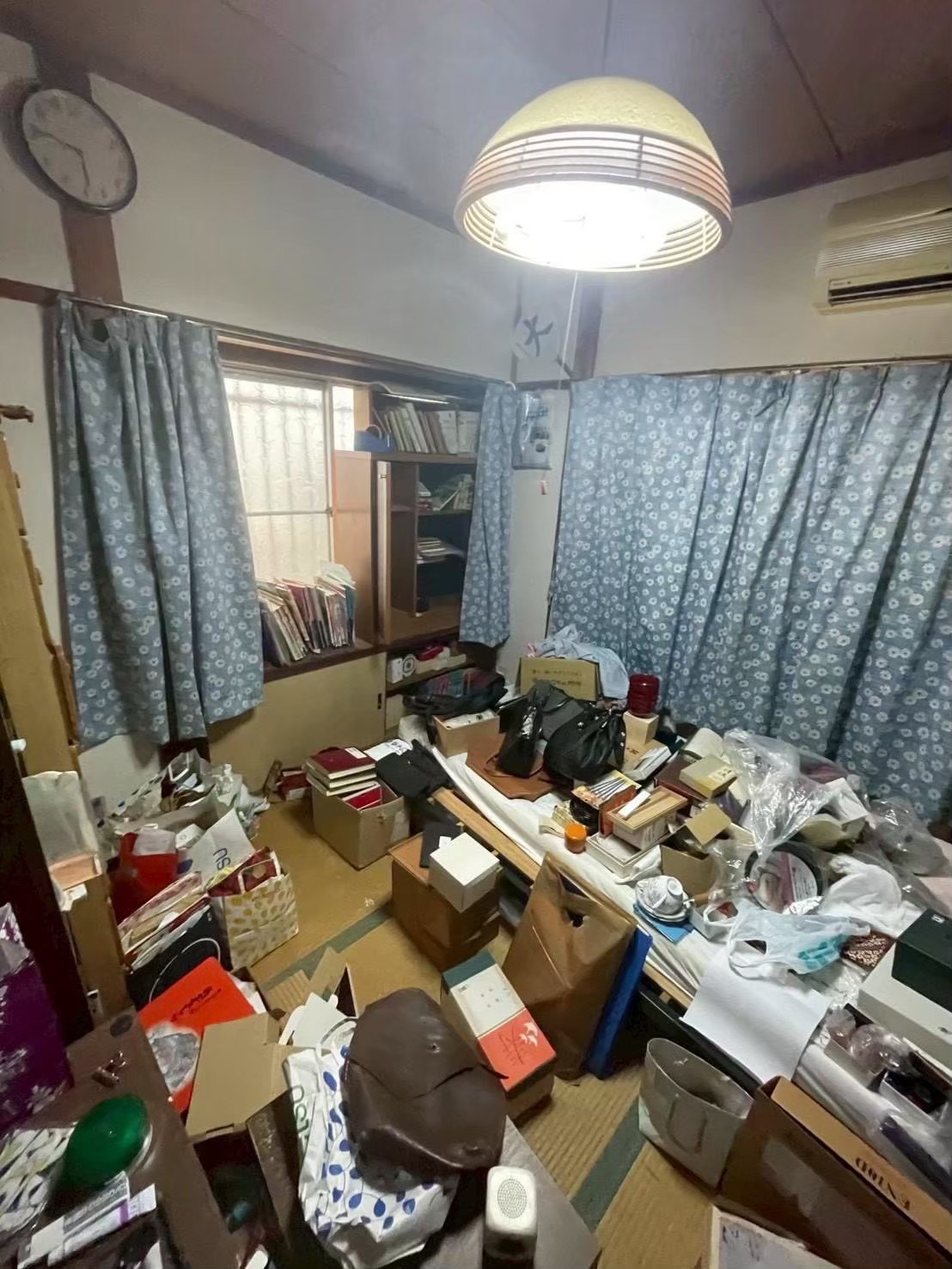 和室の遺品整理前